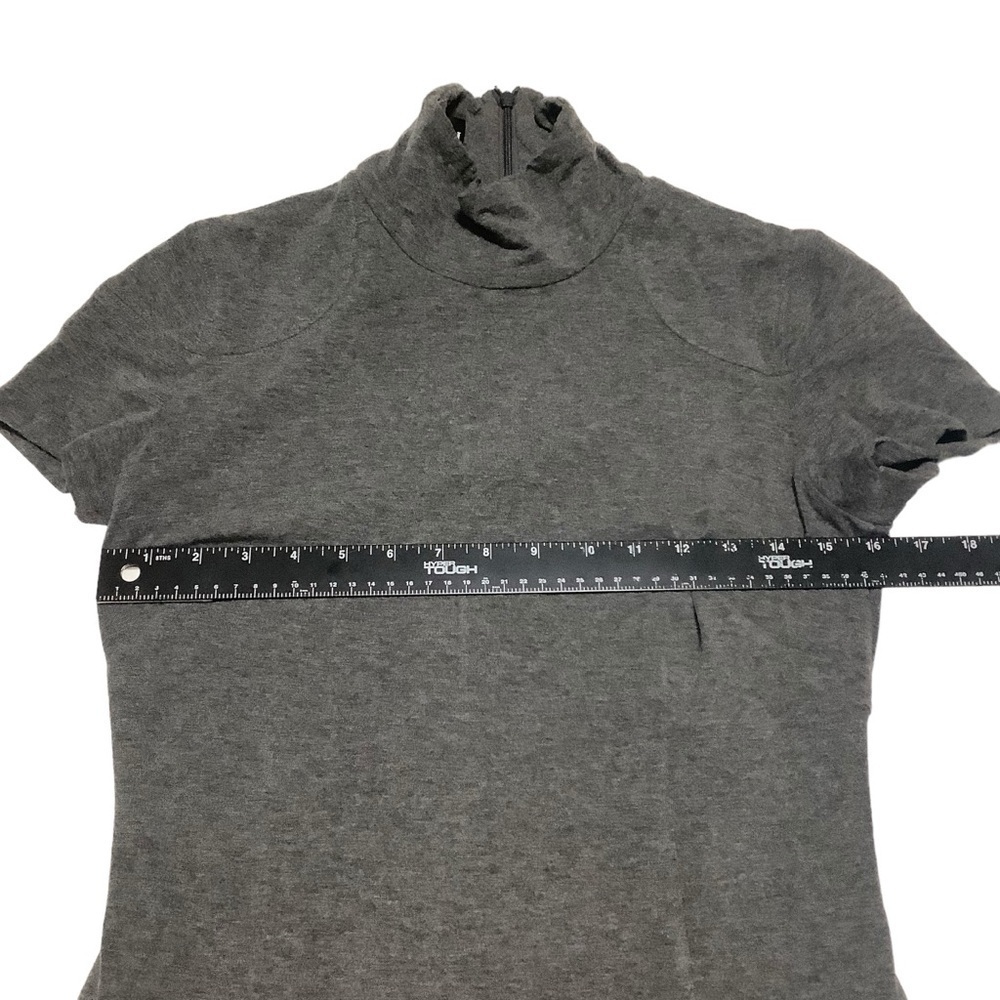 Gio’Guerreri Wool Blend Midi Dress Gray Size S Made in Italy - Picture 10 of 11